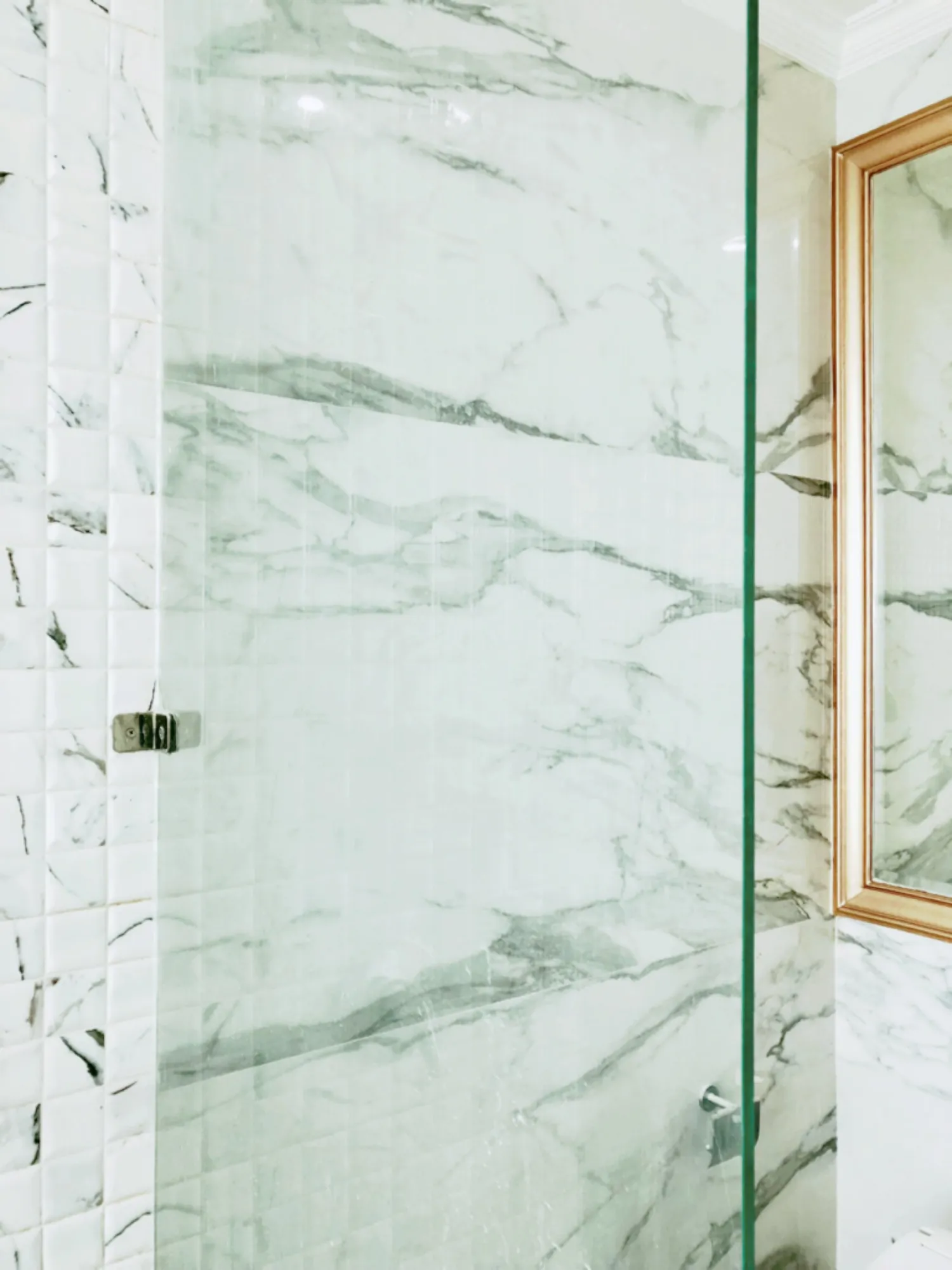 Marble shower