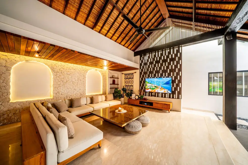 The living room