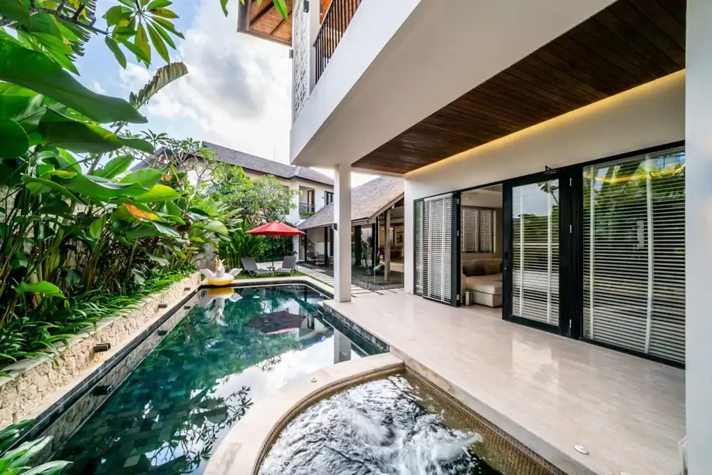 Pool from the terrace